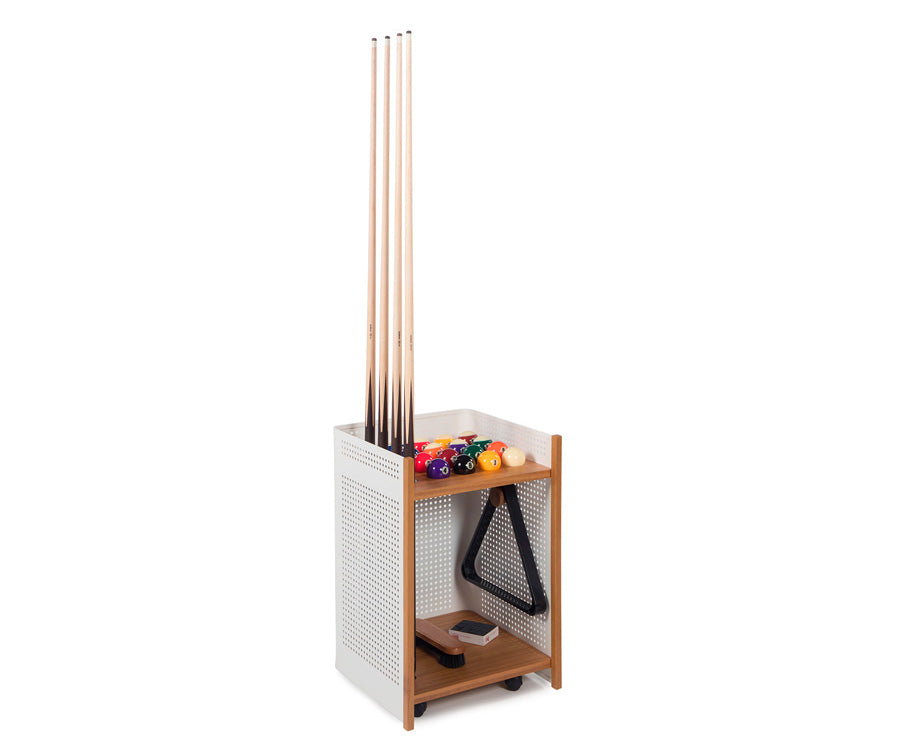 Modern indoor billiard cue rack by RS Barcelona Casa Design Group