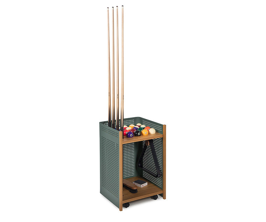 Modern indoor billiard cue rack by RS Barcelona Casa Design Group