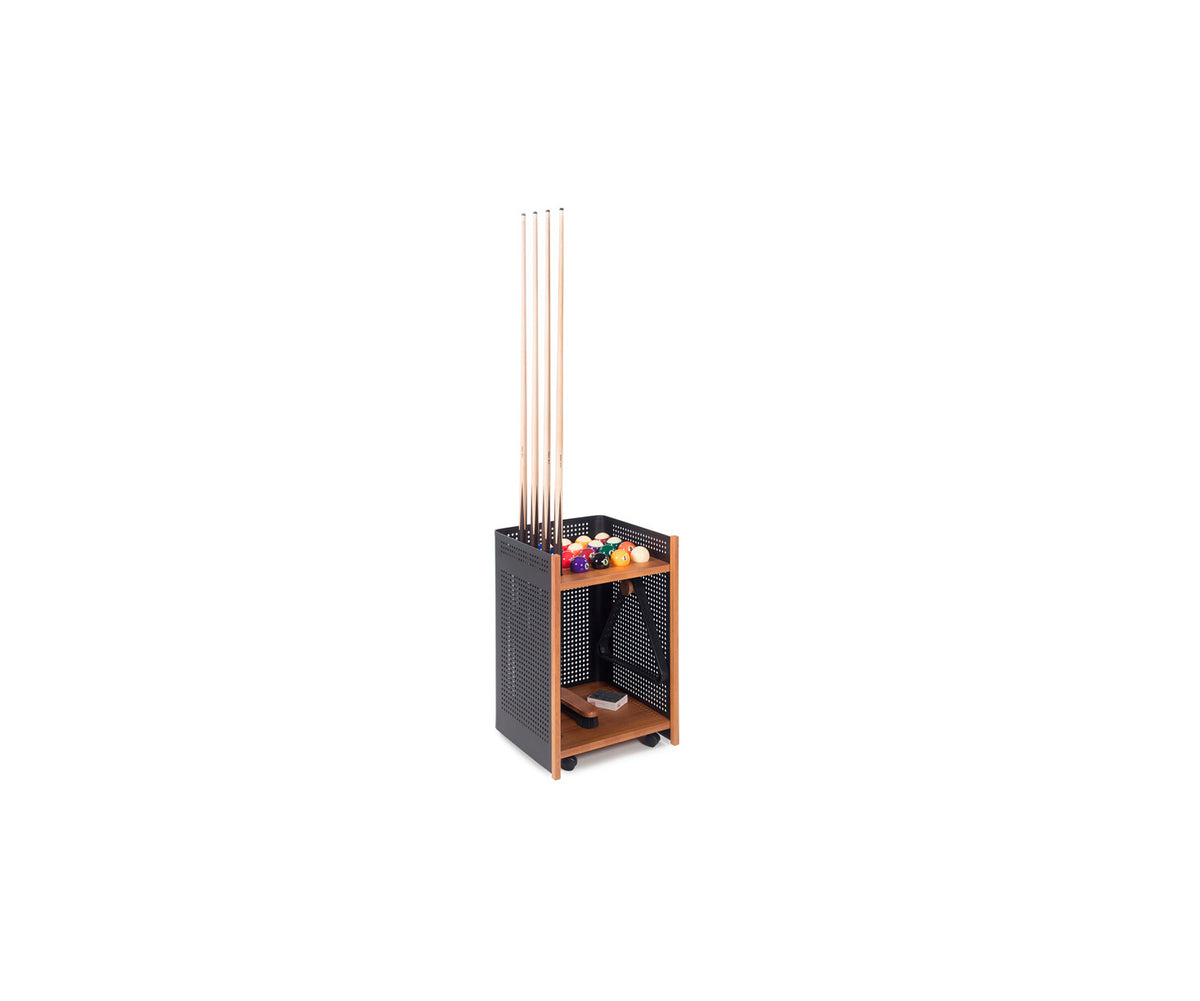 Modern indoor billiard cue rack by RS Barcelona Casa Design Group