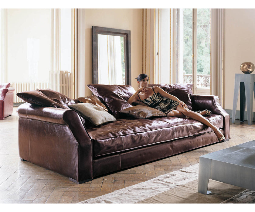 High end Rubens Free Back Cushions Sofa by Longhi Casa Design