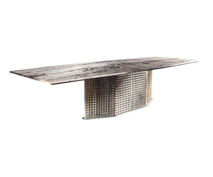 High End S-Penny Dining Table by Henge Casa Design Group