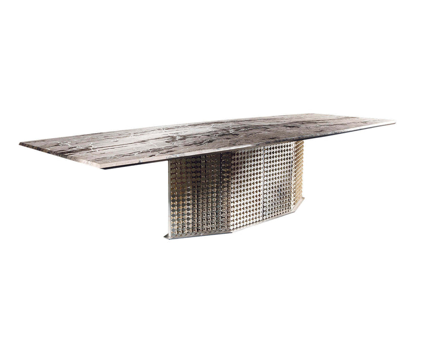 High End S-Penny Dining Table by Henge Casa Design Group