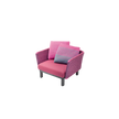 Luxury Sabi Outdoor Lounge Chair by Paola Lenti  with Customizable Upholstery in Premium Fabrics Casa Design Group