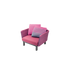 Luxury Sabi Outdoor Lounge Chair by Paola Lenti  with Customizable Upholstery in Premium Fabrics Casa Design Group