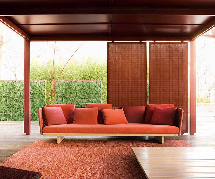 Sabi Outdoor Sofa by Paola Lenti for Ultimate Luxury and Comfort Casa Design Group