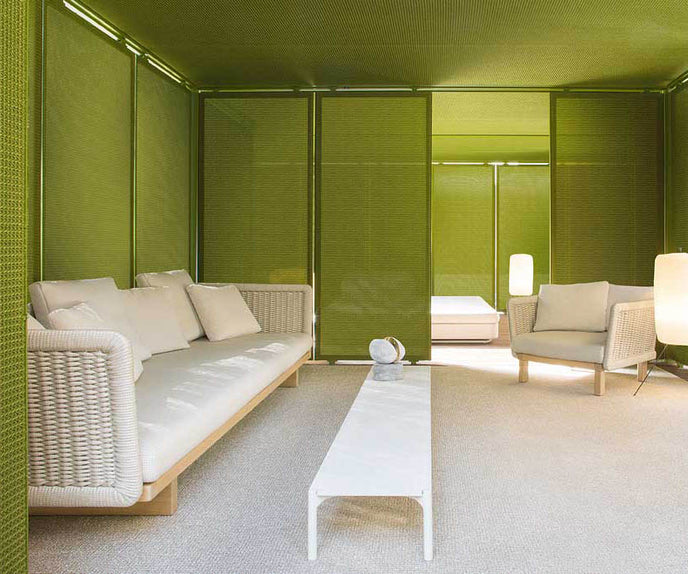 Sabi Outdoor Sofa by Paola Lenti for Ultimate Luxury and Comfort Casa Design Group