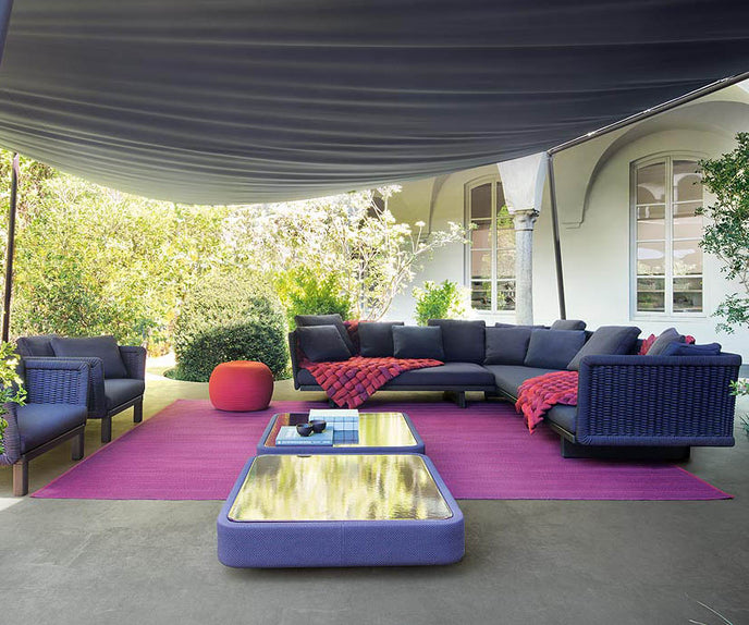 Sabi Outdoor Sofa by Paola Lenti for Ultimate Luxury and Comfort Casa Design Group