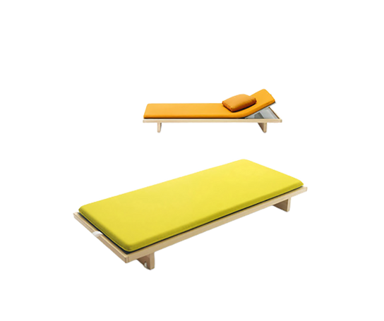 Luxury Sabi Outdoor Sun Bed by Paola Lenti available at Casa Design Group