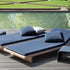 Luxury Sabi Outdoor Sun Bed by Paola Lenti available at Casa Design Group