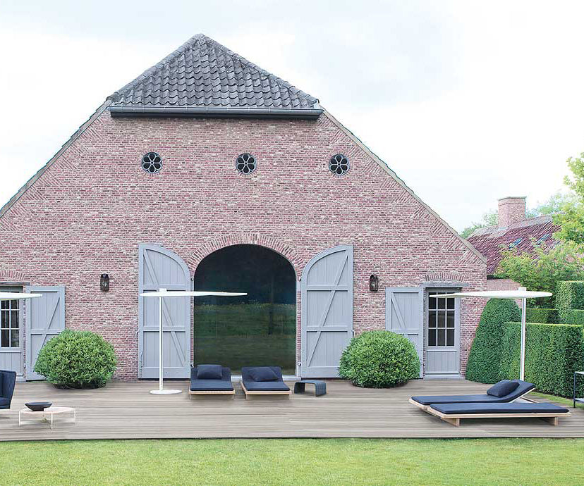 Luxury Sabi Outdoor Sun Bed by Paola Lenti available at Casa Design Group