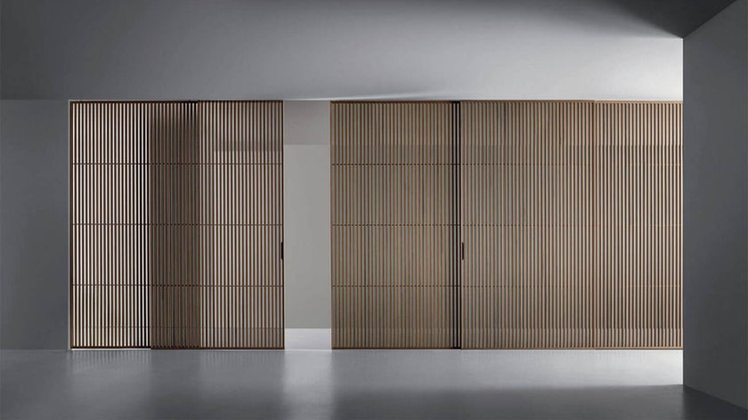 High End Sail Sliding Doors by Rimadesio Casa Design Group