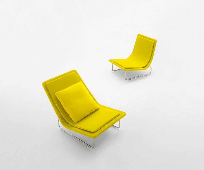 Luxury Sand Outdoor Lounge Chair by Paola Lenti for Modern Comfort Casa Design Group