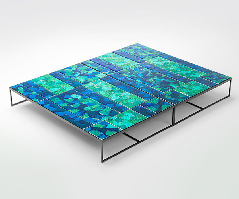 Sciara Outdoor Lava Stone Coffee Table by Paola Lenti Casa Design Group