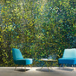 Unique Sciara Outdoor Wall Covering by Paola Lenti Handcrafted Lava Stone and Glass Elements Casa Design Group