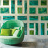 Unique Sciara Outdoor Wall Covering by Paola Lenti Handcrafted Lava Stone and Glass Elements Casa Design Group