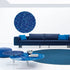 Unique Sciara Outdoor Wall Covering by Paola Lenti Handcrafted Lava Stone and Glass Elements Casa Design Group