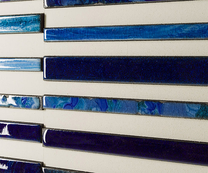Unique Sciara Outdoor Wall Covering by Paola Lenti Handcrafted Lava Stone and Glass Elements Casa Design Group