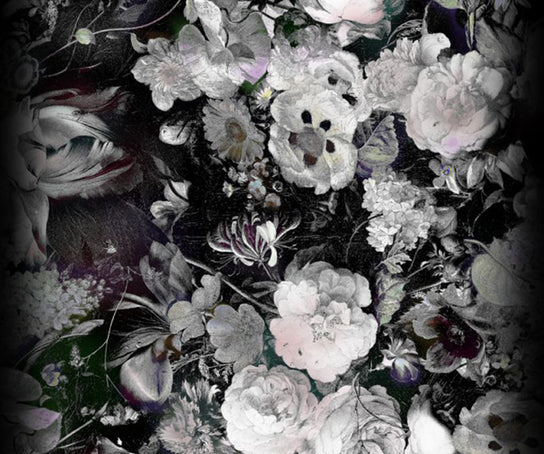 Eden Queen B&W Rectangle Rug Moooi