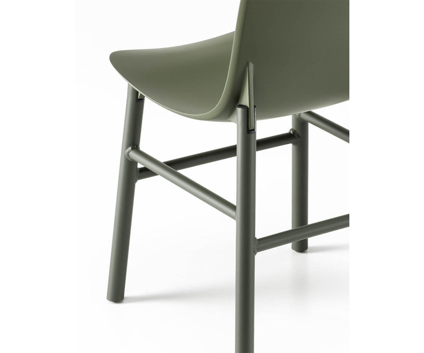 High end Sharky Alu Dining Chair by Kristalia Casa Design