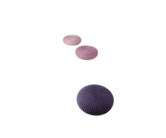 Unique Shell Outdoor Pouf by Paola Lenti Casa Design Group
