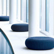 Unique Shell Outdoor Pouf by Paola Lenti Casa Design Group