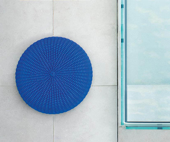 Unique Shell Outdoor Pouf by Paola Lenti Casa Design Group