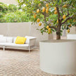 Modern Shield Outdoor Planters by Paola Lenti Casa Stylish Solutions for Outdoor Spaces Casa Design Group
