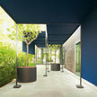 Modern Shield Outdoor Planters by Paola Lenti Casa Stylish Solutions for Outdoor Spaces Casa Design Group