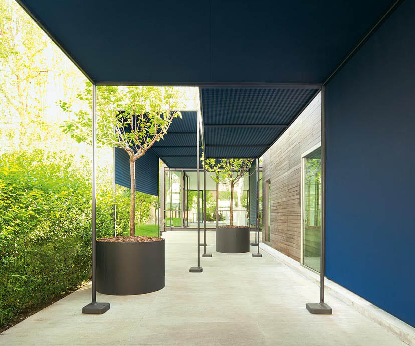 Modern Shield Outdoor Planters by Paola Lenti Casa Stylish Solutions for Outdoor Spaces Casa Design Group