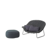 Sleek Design  Shito Pouf/Container by Paola Lenti with Fabric Options Casa Design Group