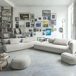 Sleek Design  Shito Pouf/Container by Paola Lenti with Fabric Options Casa Design Group