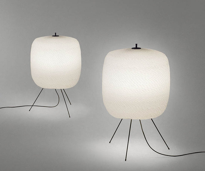 Elegant Shoji Outdoor Floor Lamp by Paola Lenti ambient LED lighting Casa Design Group