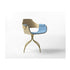 High end Showtime Dining Chair - Swivel Base by BD Barcelona Casa Design