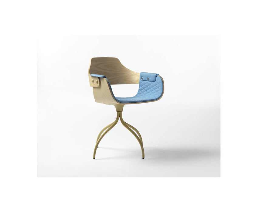High end Showtime Dining Chair - Swivel Base by BD Barcelona Casa Design