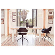 High end Showtime Dining Chair - Swivel Base by BD Barcelona Casa Design
