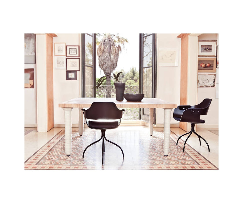 High end Showtime Dining Chair - Swivel Base by BD Barcelona Casa Design