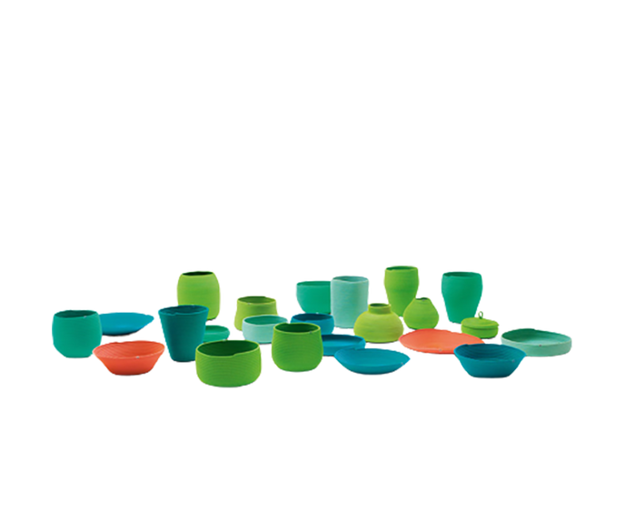 Elegant Sika Outdoor Planters by Paola Lenti Featuring Spiral Designs Casa Design Group