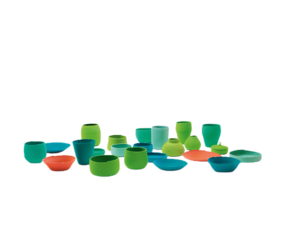 Elegant Sika Outdoor Planters by Paola Lenti Featuring Spiral Designs Casa Design Group