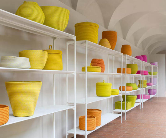 Elegant Sika Outdoor Planters by Paola Lenti Featuring Spiral Designs Casa Design Group