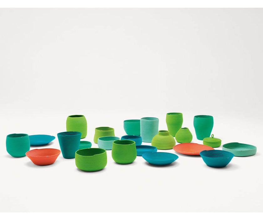 Elegant Sika Outdoor Planters by Paola Lenti Featuring Spiral Designs Casa Design Group