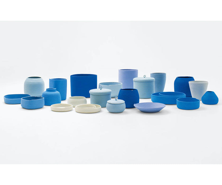 Elegant Sika Outdoor Planters by Paola Lenti Featuring Spiral Designs Casa Design Group