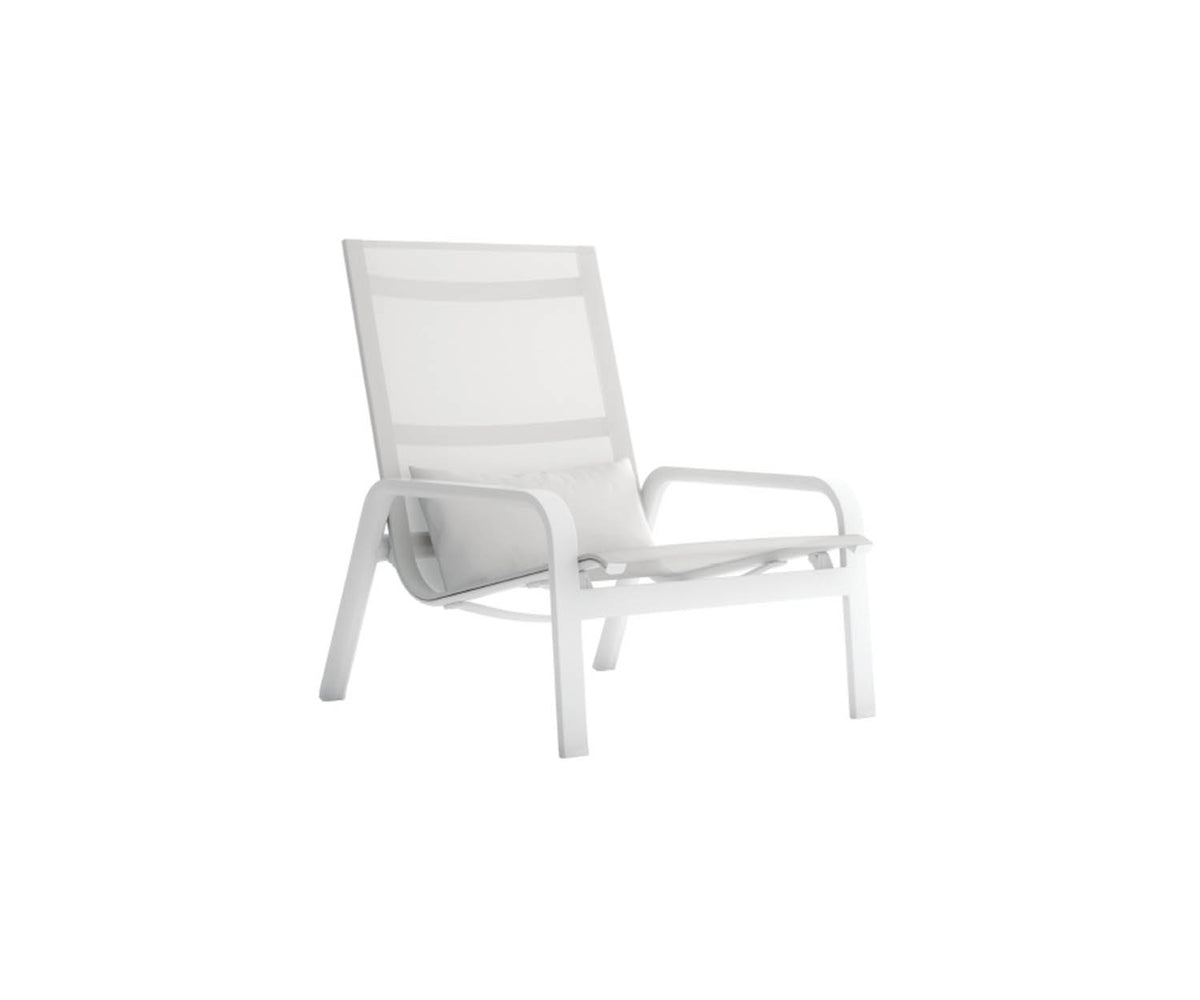 Stack High Back Low Armchair