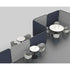 High end Slice Partition System by Quinti Casa Design