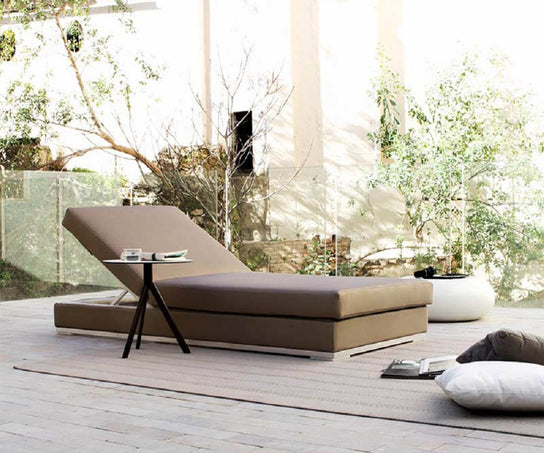 High End Slim Outdoor Lounger by Expormim Casa Deisgn Group