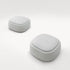 Modern Smile Outdoor Pouf by Paola Lenti in Dual-Color Aero Fabric for Stylish Spaces Casa Design Group