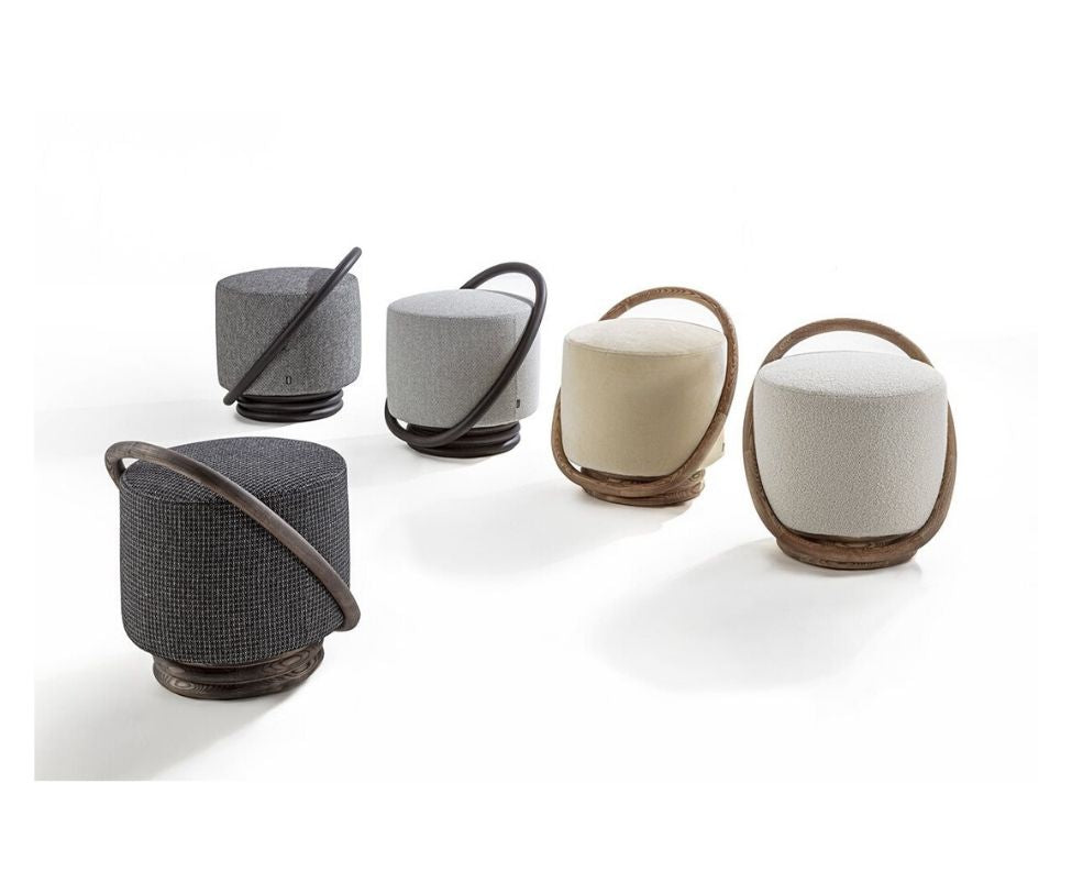 High End Smile Pouf by Porada Casa Design Group