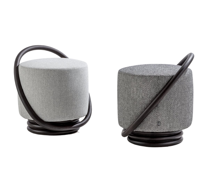 High End Smile Pouf by Porada Casa Design Group