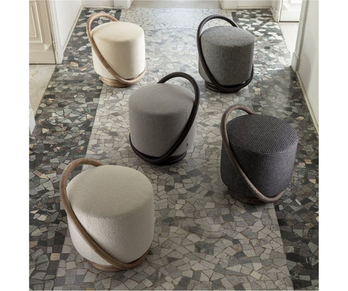 High End Smile Pouf by Porada Casa Design Group
