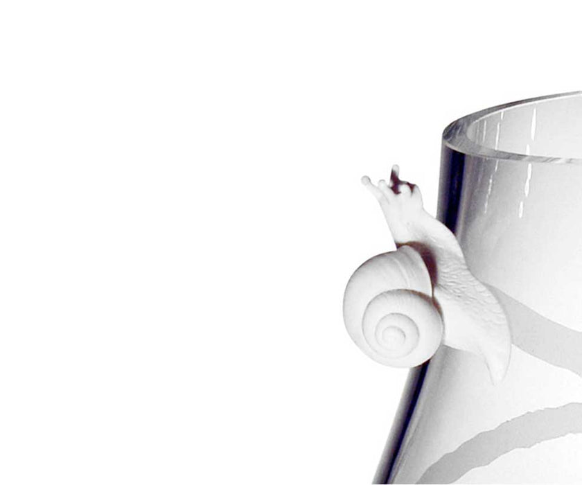 High end Snail Vase by Vanessa Mitrani Casa Design
