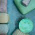Comfortable Spezie Outdoor Pouf by Paola Lenti with Kimia Fabric Embroidery Casa Design Group